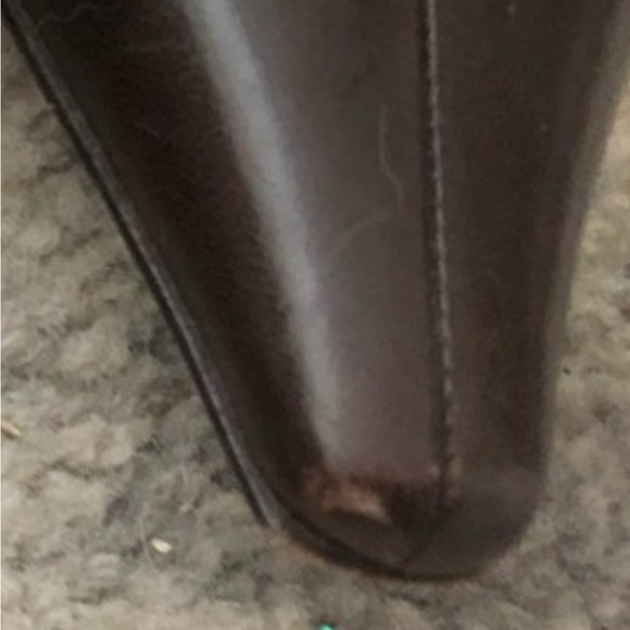 JIMMY CHOO LEATHER BOOTIE - Picture 5 of 6